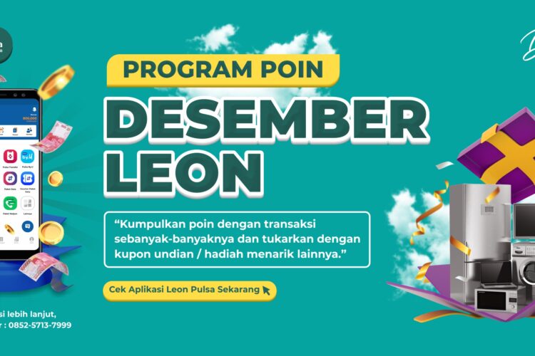PROGRAM POIN DESEMBER LEON PULSA