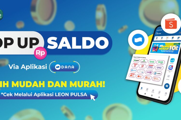 TOP UP SALDO VIA APLIKASI DANA
