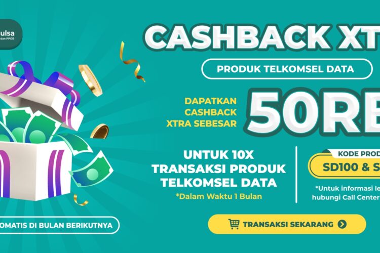 CASHBACK XTRA LEON PULSA